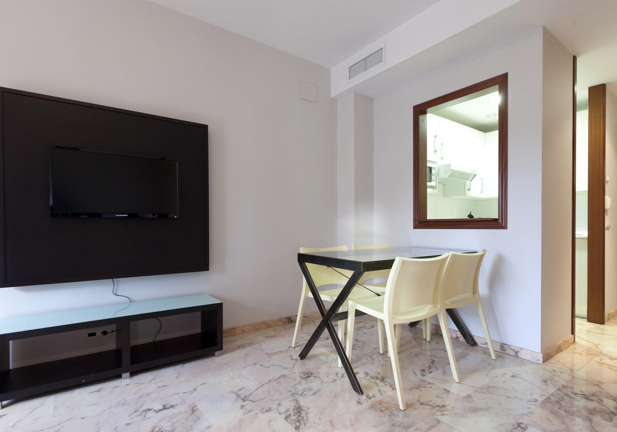 Apartamentos Vertice Bib Rambla Севилья Экстерьер фото