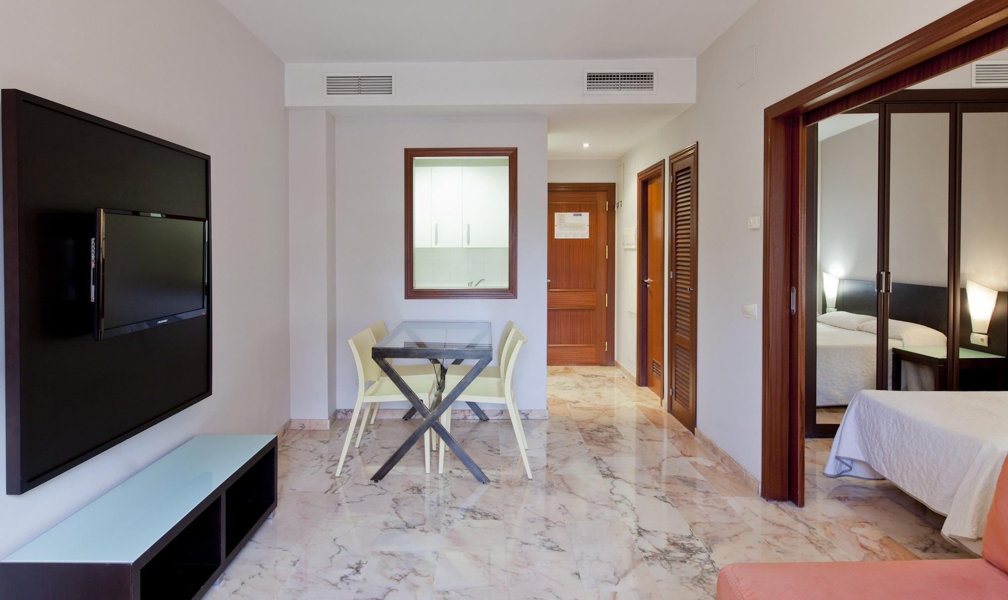 Apartamentos Vertice Bib Rambla Севилья Экстерьер фото