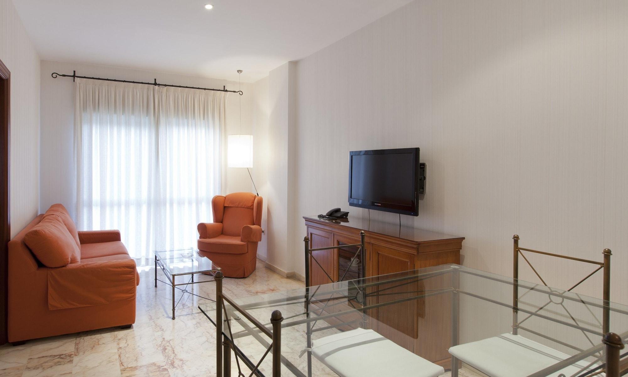 Apartamentos Vertice Bib Rambla Севилья Экстерьер фото